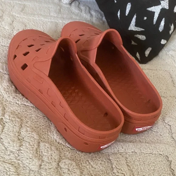 Vans Orange Slip-On Trk Mule- open back - Picture 8 of 8